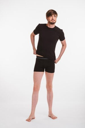 Moške boksarice GOLD - Črna, 3XL